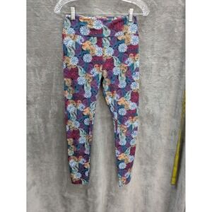 Bohemian Paisley Print Leggings Womens One Size Small Large Casual‎ Soft